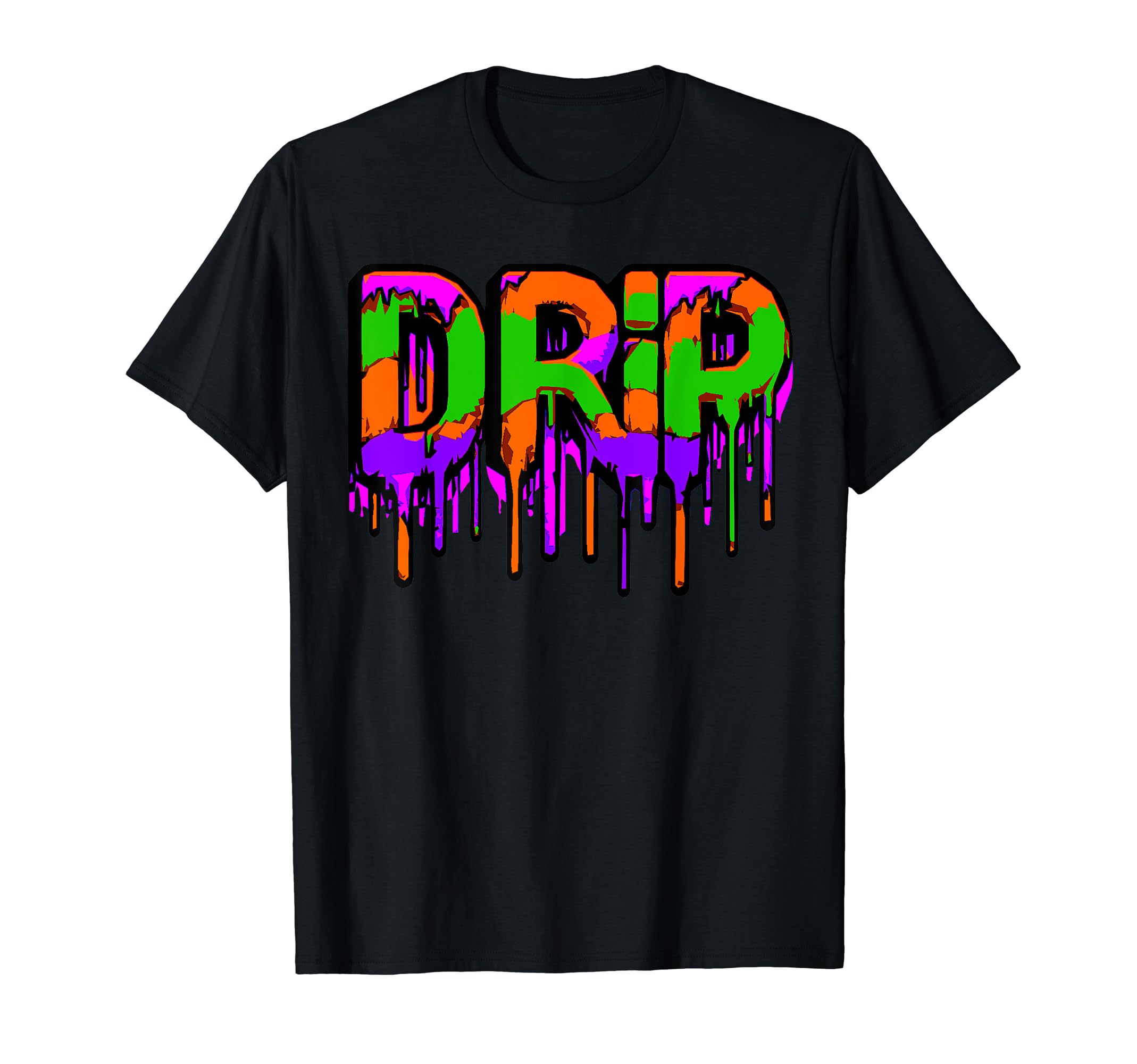 Trendingdesigns Glitch Art Drip T-Shirt - Trendy Graphic for Adults - T-Shirt, Sweatshirt, Hoodie