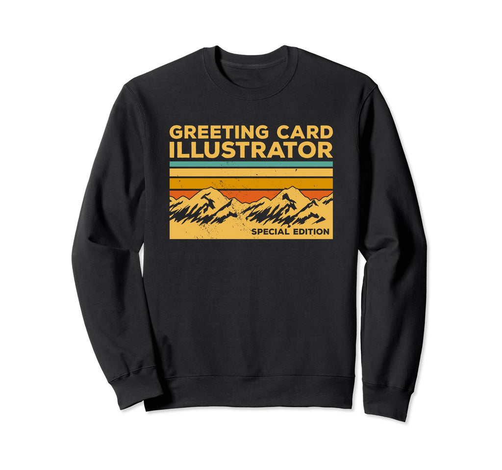 Greeting Card Illustrator Sweatshirt - Minimalist Print Unisex - T-Shirt, Sweatshirt, Hoodie