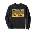 Greeting Card Illustrator Sweatshirt - Minimalist Print Unisex - T-Shirt, Sweatshirt, Hoodie
