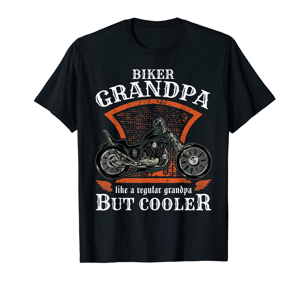 Mens Biker Grandpa Custom Motorcycle T-Shirt - Streetwear Style Men Women - T-Shirt, Sweatshirt, Hoodie