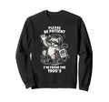 Raccoon 1900S Cassette Player Sweatshirt - Custom Art Print for Adults - T-Shirt, Sweatshirt, Hoodie
