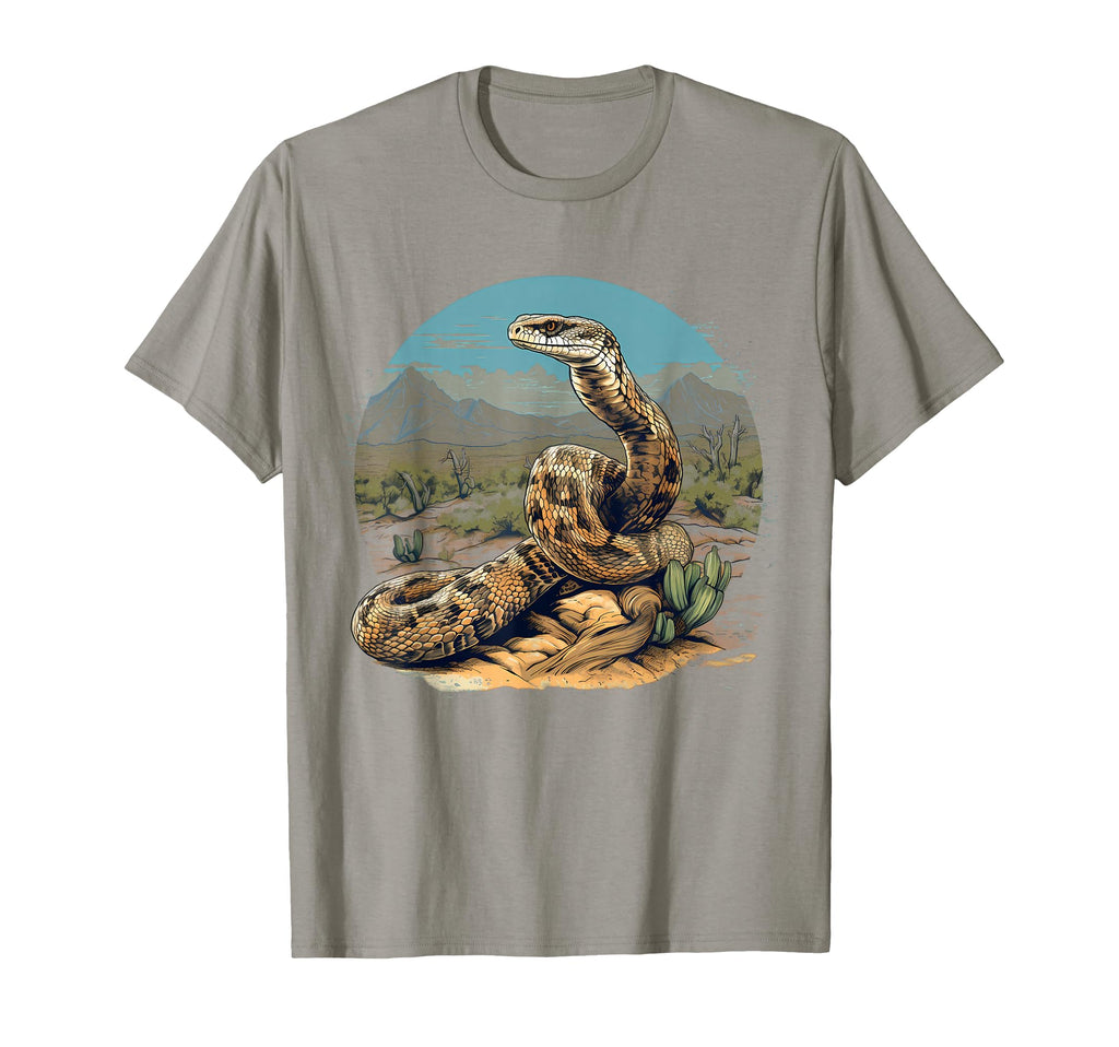 Western Diamondback Rattlesnake T-Shirt - Aesthetic Graphic Unisex - T-Shirt, Sweatshirt, Hoodie