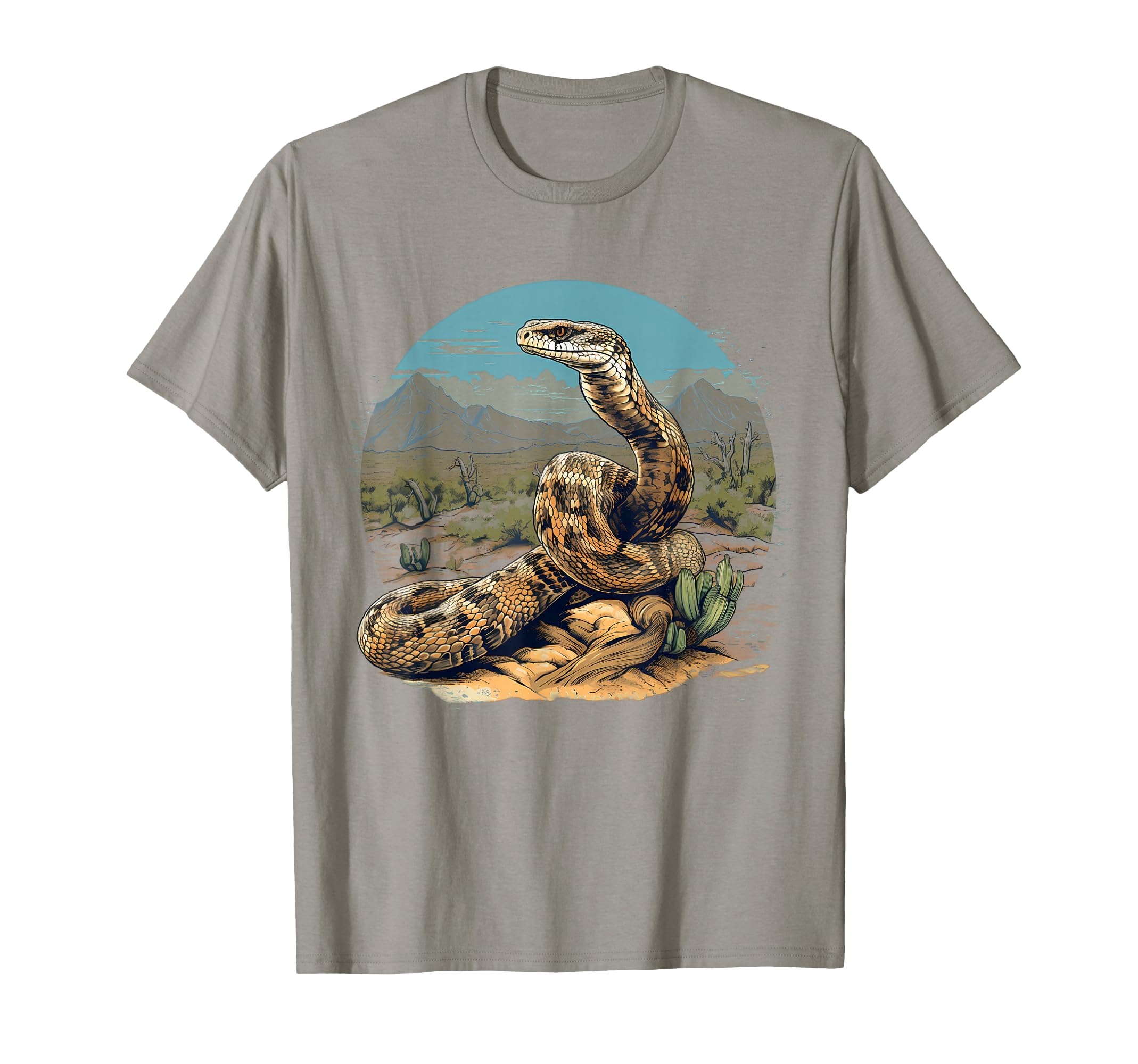 Western Diamondback Rattlesnake T-Shirt - Aesthetic Graphic Unisex - T-Shirt, Sweatshirt, Hoodie