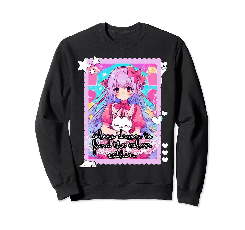 Embrace Your Inner Pastel Goth Sweatshirt - Casual Everyday Wear Unisex - T-Shirt, Sweatshirt, Hoodie