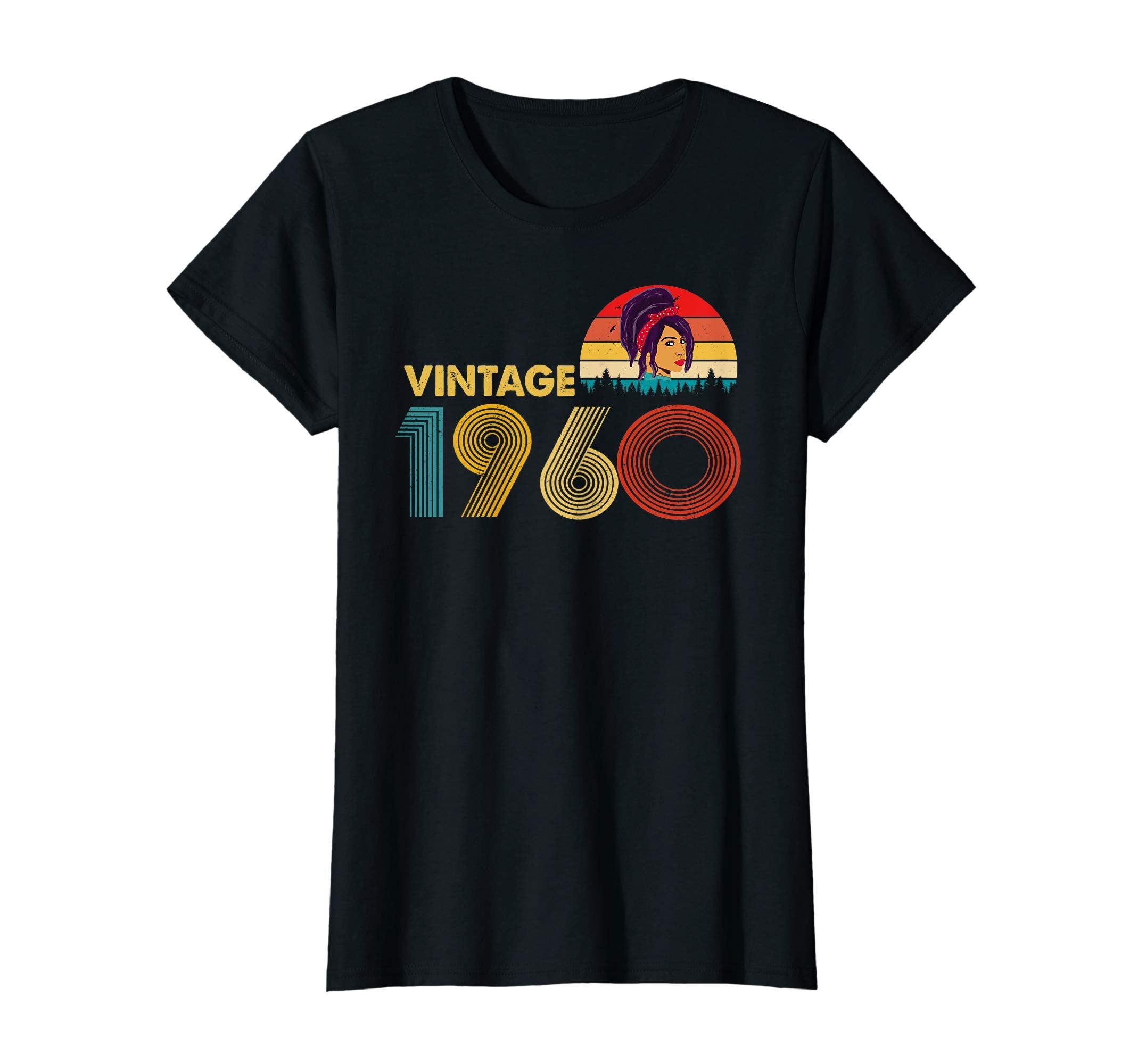 Womens Sunset 1960 African American T-Shirt - Casual Everyday Wear Unisex - T-Shirt, Sweatshirt, Hoodie