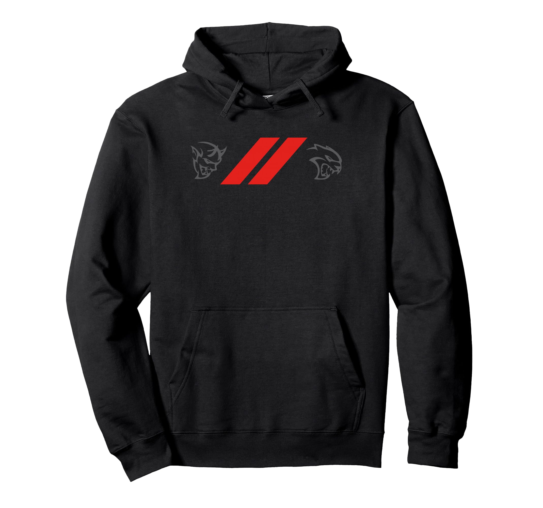 Dodge Demon Hellcat Logo Hoodie - Graphic Print Unisex - T-Shirt, Sweatshirt, Hoodie