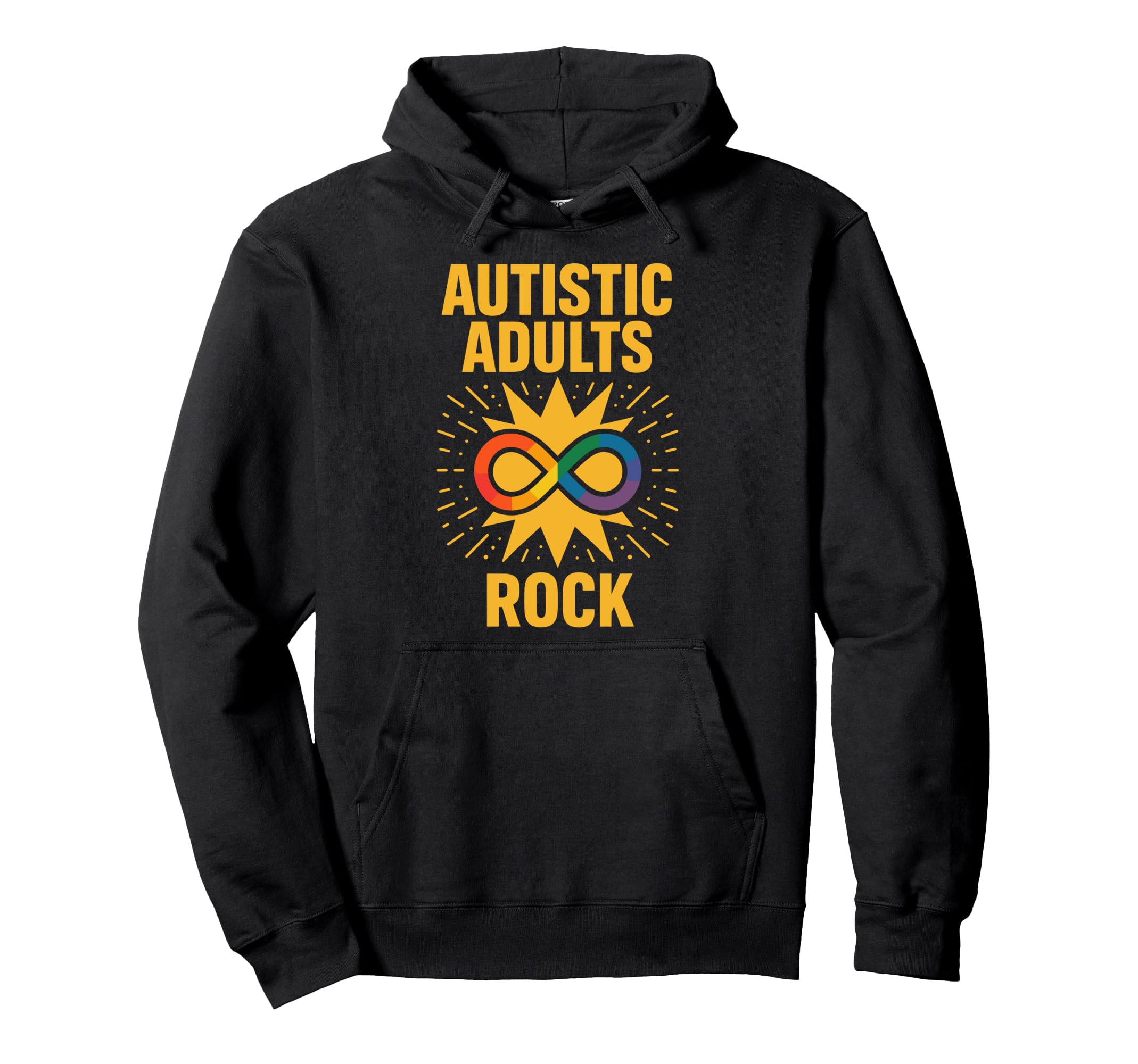 Autism Pride Neurodivergent Strength Hoodie - Custom Art Print for Adults - T-Shirt, Sweatshirt, Hoodie