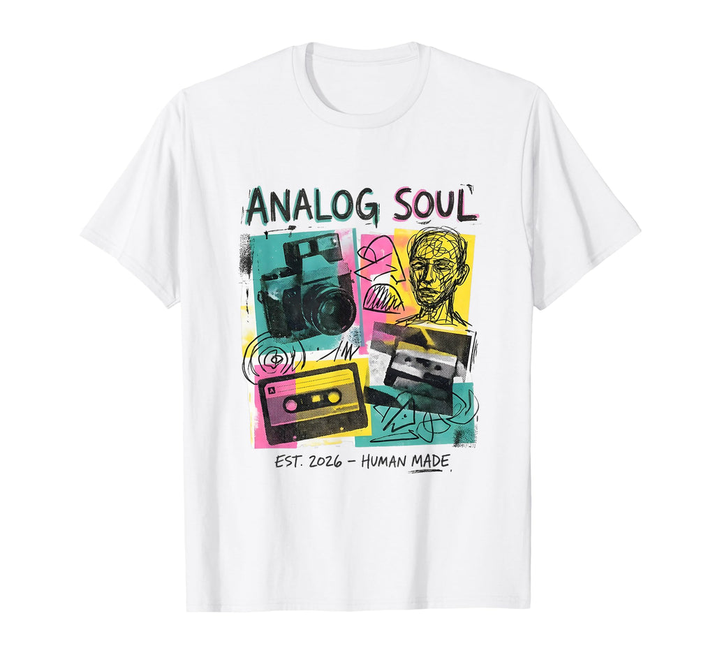 Camera Cassette 80S 90S Music Aesthetic T-Shirt - Streetwear Style Unisex - T-Shirt, Sweatshirt, Hoodie