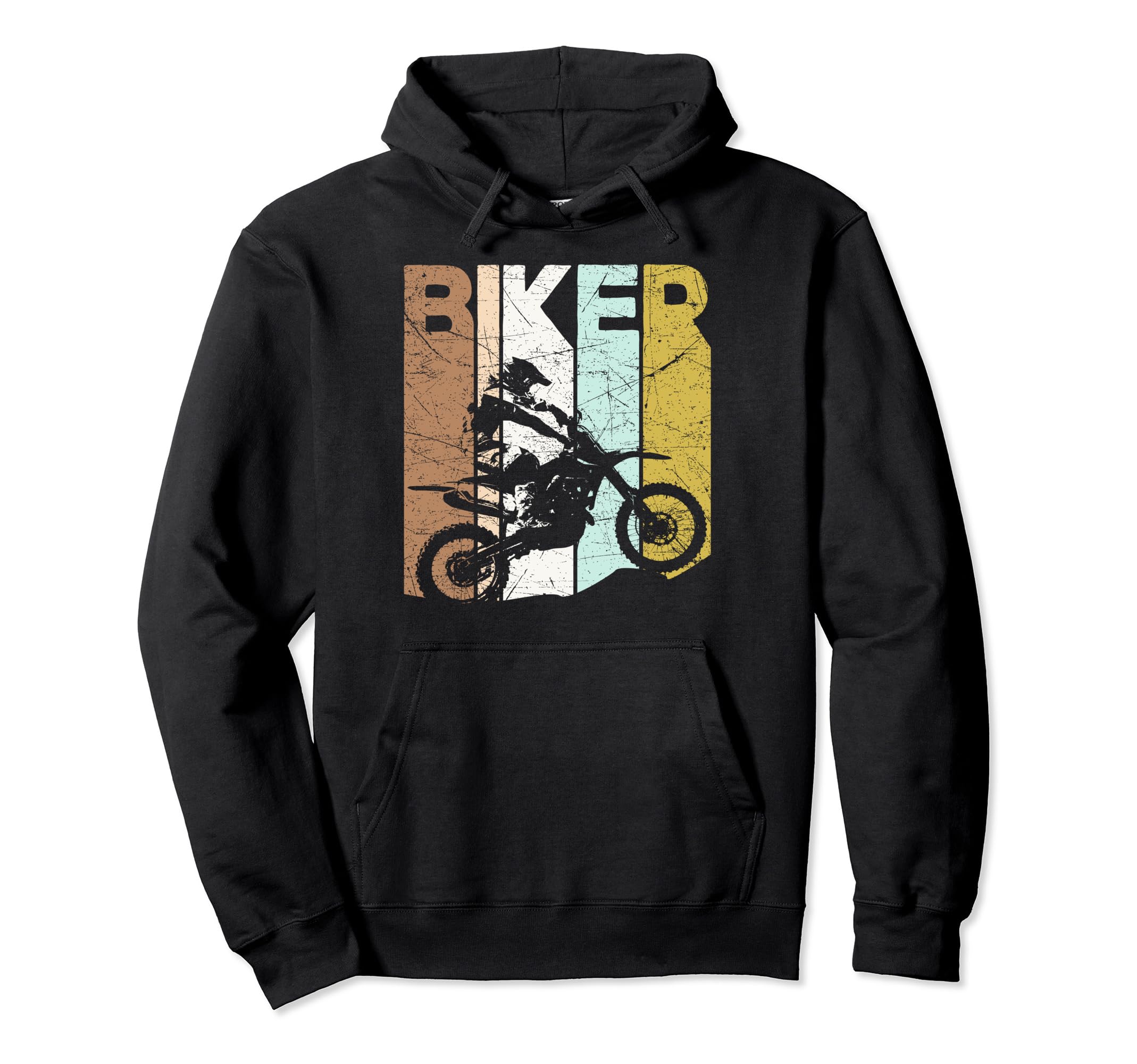 Motocross Biker Off Road Bike Rider Dirt Hoodie - Trendy Graphic Men Women - T-Shirt, Sweatshirt, Hoodie