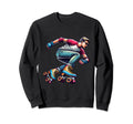 Professional Roller Skater Skating Sweatshirt - Graphic Print Men Women - T-Shirt, Sweatshirt, Hoodie
