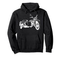 Sidecar Motorcycle 3 Wheel Motorbike Hoodie - Novelty Apparel Men Women - T-Shirt, Sweatshirt, Hoodie