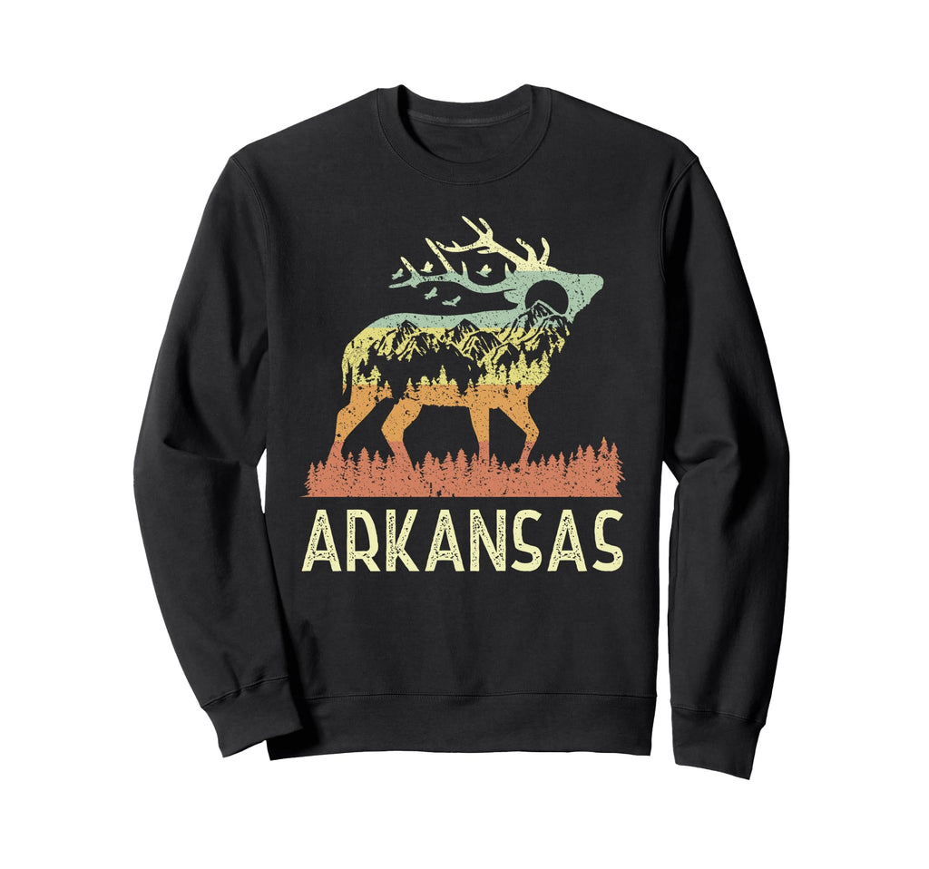 Arkansas 70S 80S Nature Sweatshirt - Fun Novelty Design Men Women - T-Shirt, Sweatshirt, Hoodie
