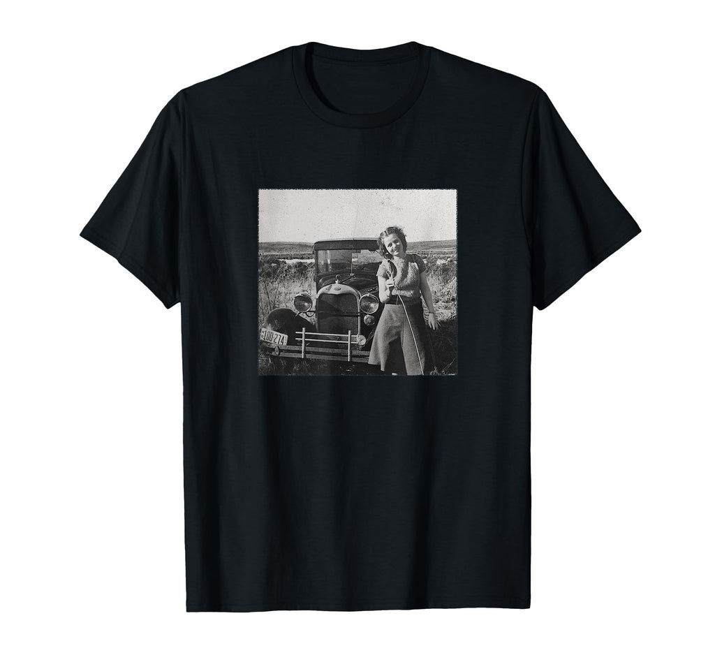 Black And White Photograph Artwork T-Shirt - Fun Novelty Design Men Women - T-Shirt, Sweatshirt, Hoodie