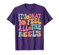 Its Okay To Feel All Feels Funny T-Shirt - Casual Everyday Wear for Adults - T-Shirt, Sweatshirt, Hoodie