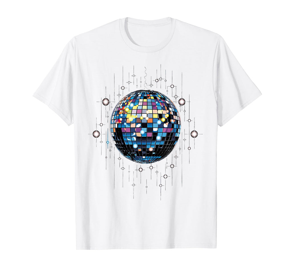 Disco Ball House Discoball Party T-Shirt - Novelty Apparel Unisex - T-Shirt, Sweatshirt, Hoodie