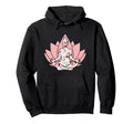 Yoga Lover Yogi Lotus Meditation Hoodie - Graphic Print Unisex - T-Shirt, Sweatshirt, Hoodie