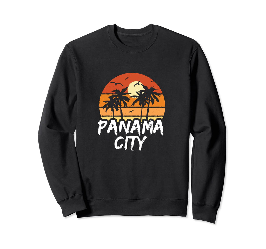 Panama City Sunset Vacation 70S Surfer Sweatshirt - Graphic Print Men Women - T-Shirt, Sweatshirt, Hoodie