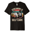 Opossum Therapeutic Screaming Stress Hoodie - Aesthetic Graphic for Adults - T-Shirt, Sweatshirt, Hoodie