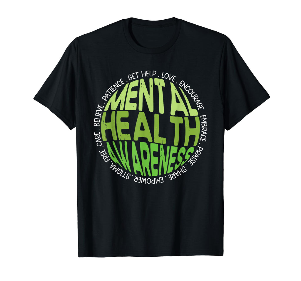 Mental Health Awareness Mental T-Shirt - Fun Novelty Design Men Women - T-Shirt, Sweatshirt, Hoodie
