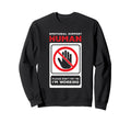 Emotional Support Human Halloween Sweatshirt - Aesthetic Graphic Men Women - T-Shirt, Sweatshirt, Hoodie