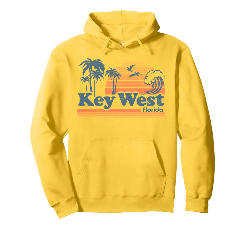 Key West Florida Beach Spring Break Hoodie - Graphic Print Men Women - T-Shirt, Sweatshirt, Hoodie