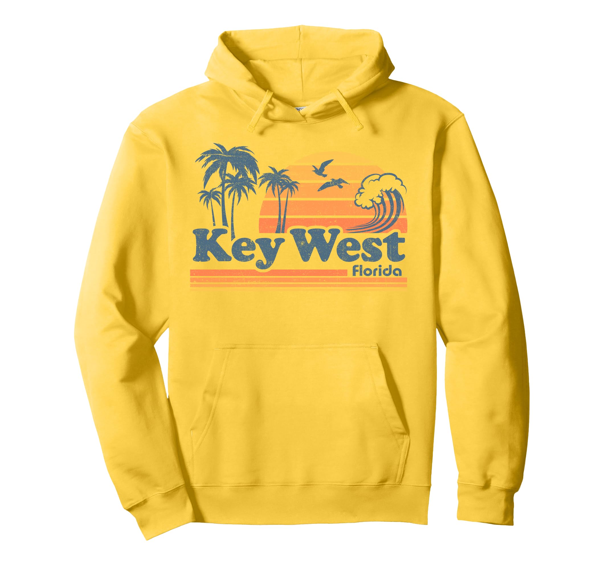 Key West Florida Beach Spring Break Hoodie - Graphic Print Men Women - T-Shirt, Sweatshirt, Hoodie