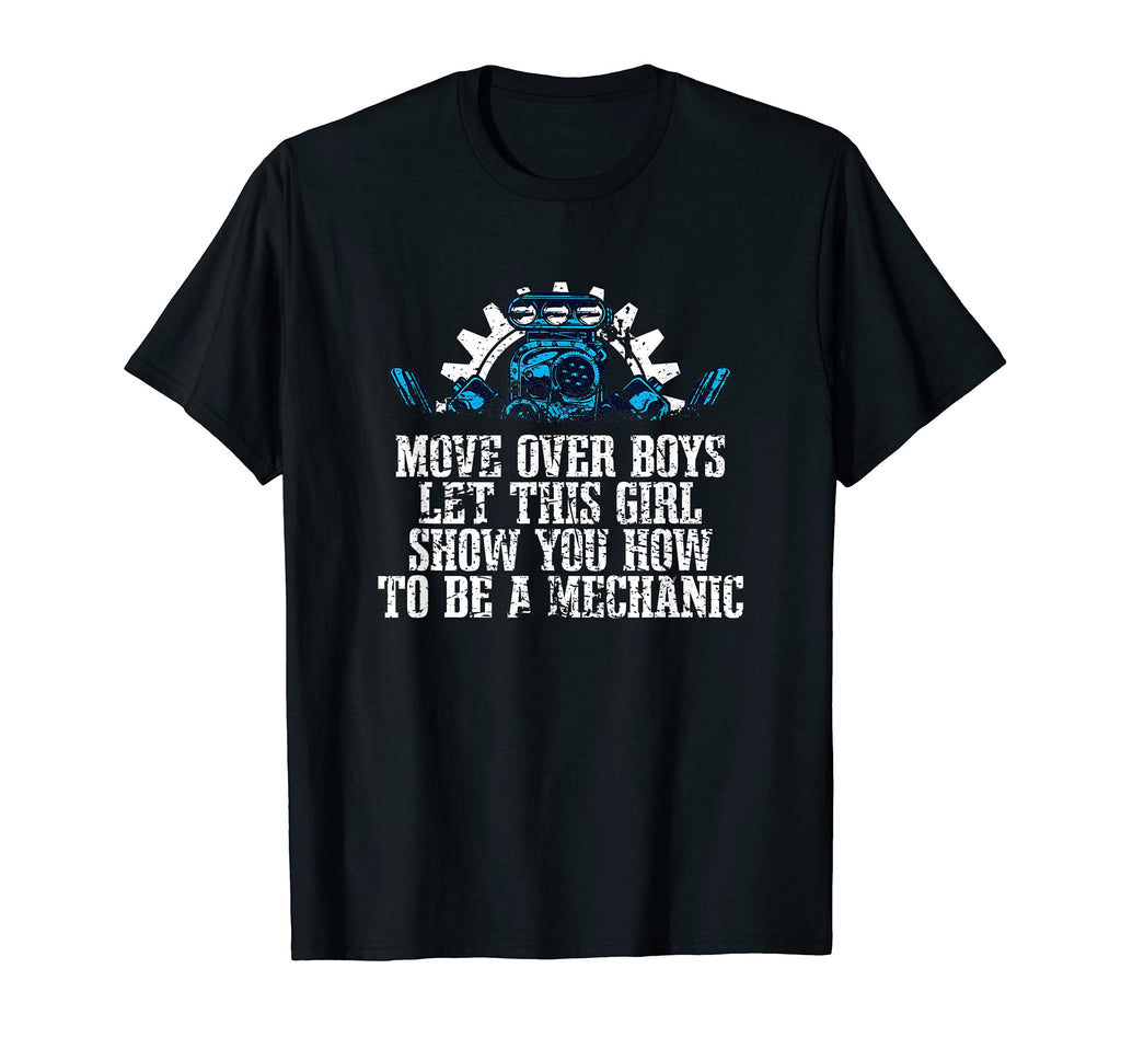 Show How To Be Mechanic Car Mechanic Auto T-Shirt - Unique Graphic Unisex - T-Shirt, Sweatshirt, Hoodie