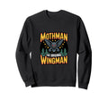 Moth Mann Cryptid Anti Social Sweatshirt - Minimalist Print Unisex - T-Shirt, Sweatshirt, Hoodie