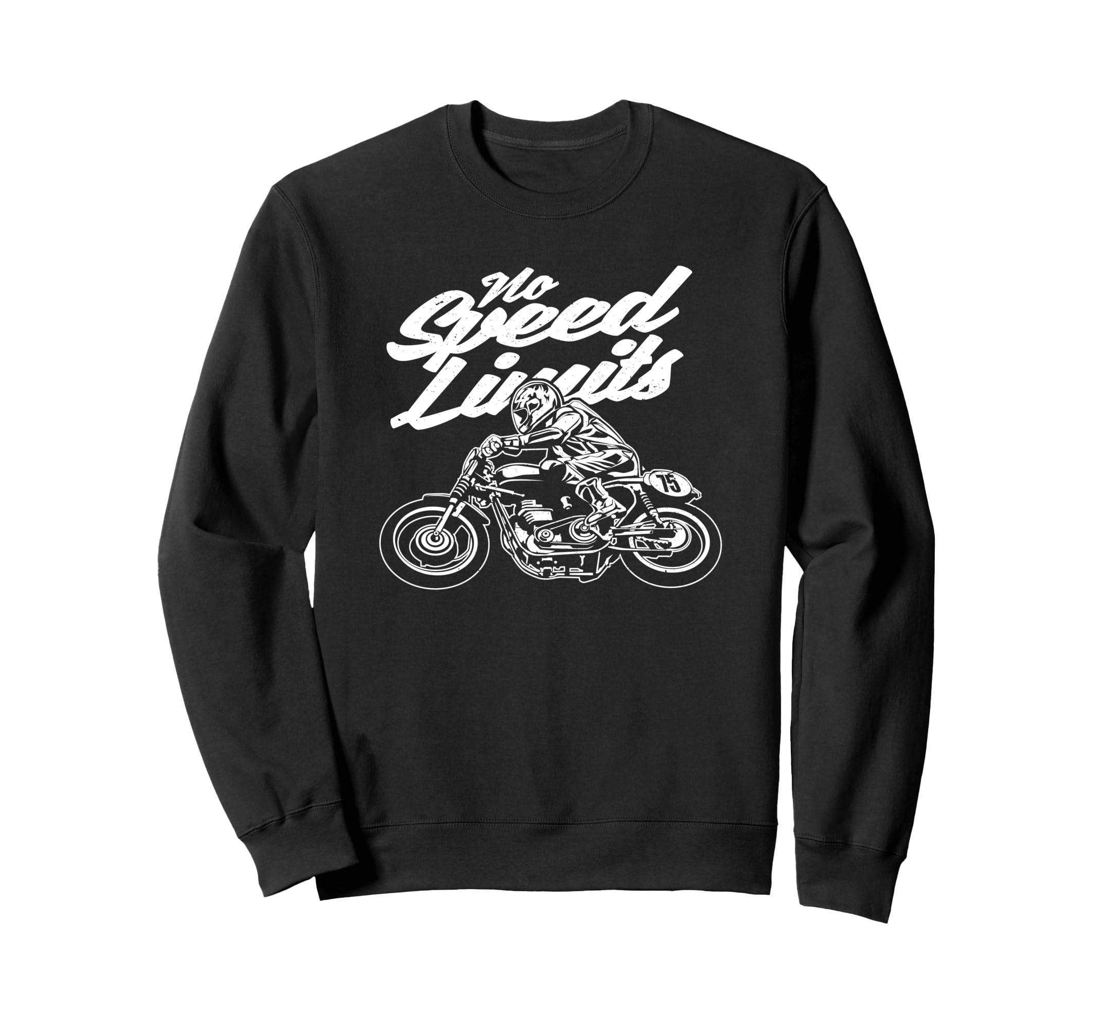 Motorcycle Race Sweatshirt - Fun Novelty Design Unisex - T-Shirt, Sweatshirt, Hoodie