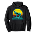 Sunset Jackal Hoodie - Fun Novelty Design for Adults - T-Shirt, Sweatshirt, Hoodie
