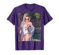 Hot Beautiful Blonde Pinup Model T-Shirt - Trendy Graphic for Adults - T-Shirt, Sweatshirt, Hoodie