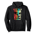 West Palm Beach Florida Sunset Vacation Hoodie - Graphic Print Men Women - T-Shirt, Sweatshirt, Hoodie