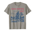 Poppys Club Western Cowboy Horse Riding T-Shirt - Minimalist Print Unisex - T-Shirt, Sweatshirt, Hoodie