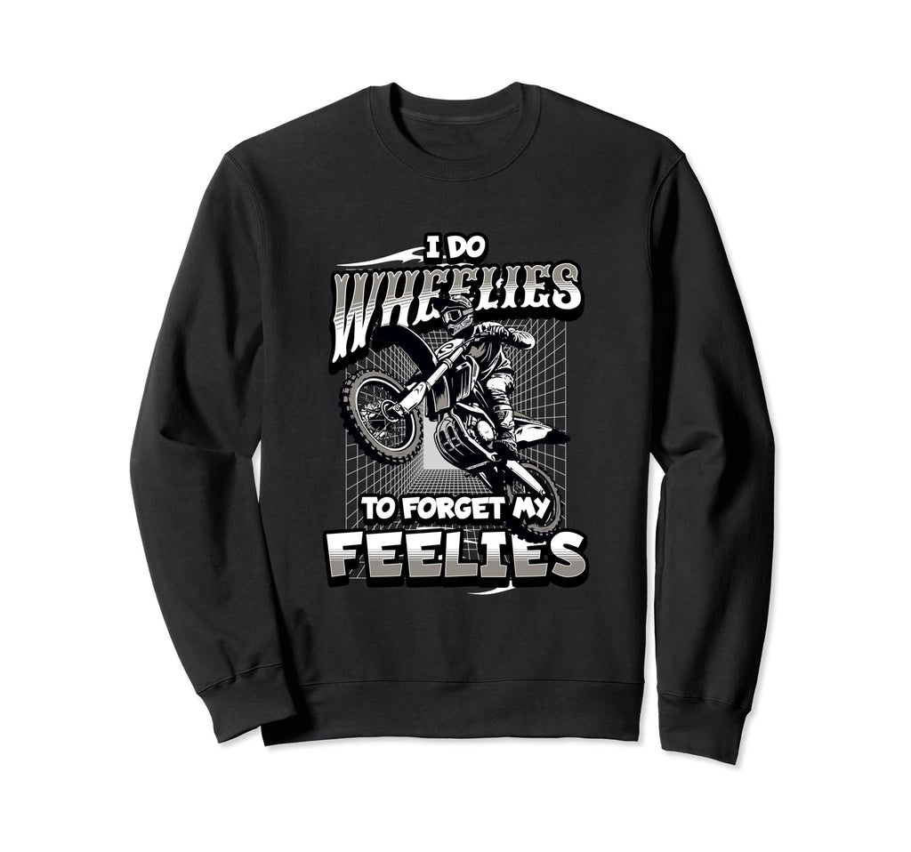 Biker Motorcycle Motorcycle Funny Sweatshirt - Graphic Print Unisex - T-Shirt, Sweatshirt, Hoodie
