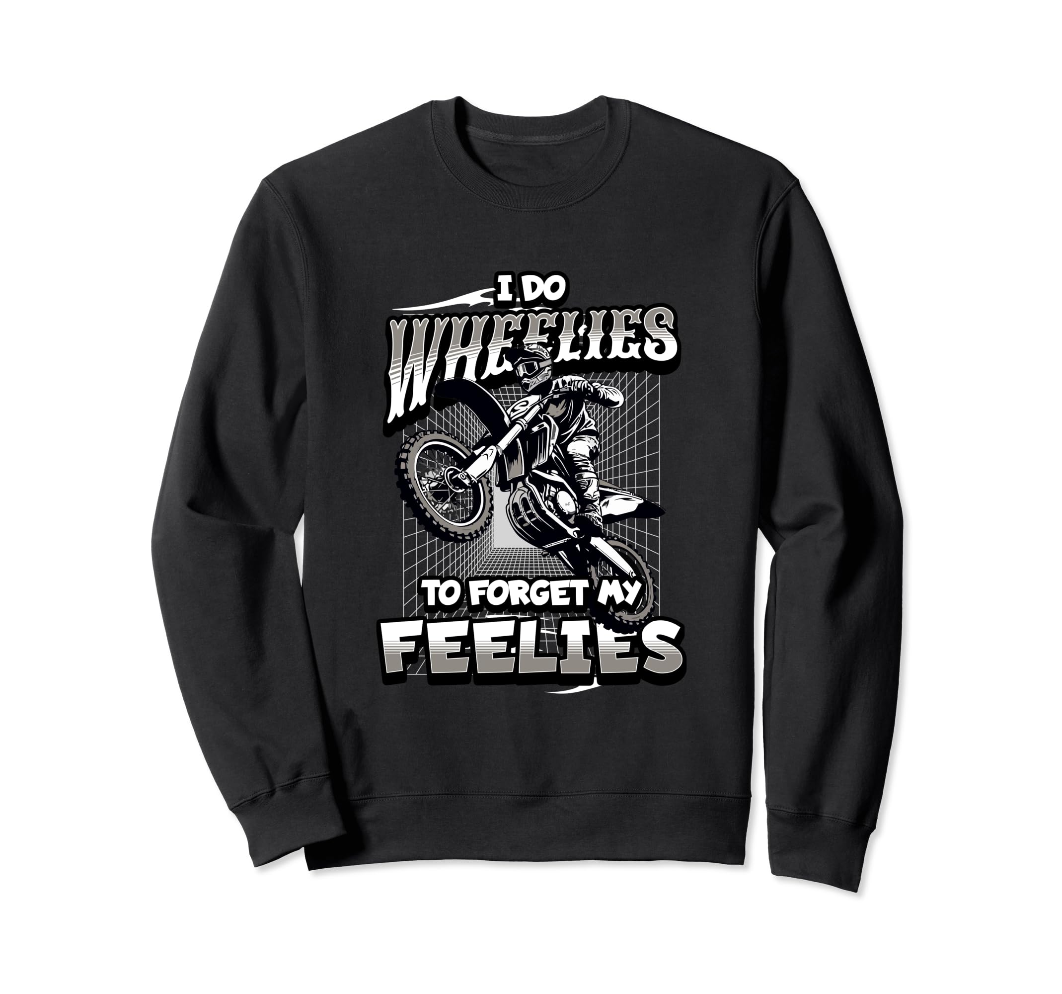 Biker Motorcycle Motorcycle Funny Sweatshirt - Graphic Print Unisex - T-Shirt, Sweatshirt, Hoodie