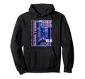 Kitakyushu City 80S Synthwave Skyline Hoodie - Custom Art Print for Adults - T-Shirt, Sweatshirt, Hoodie