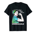 Green Ribbon Warrior Supporters Mental T-Shirt - Fun Novelty Design Unisex - T-Shirt, Sweatshirt, Hoodie