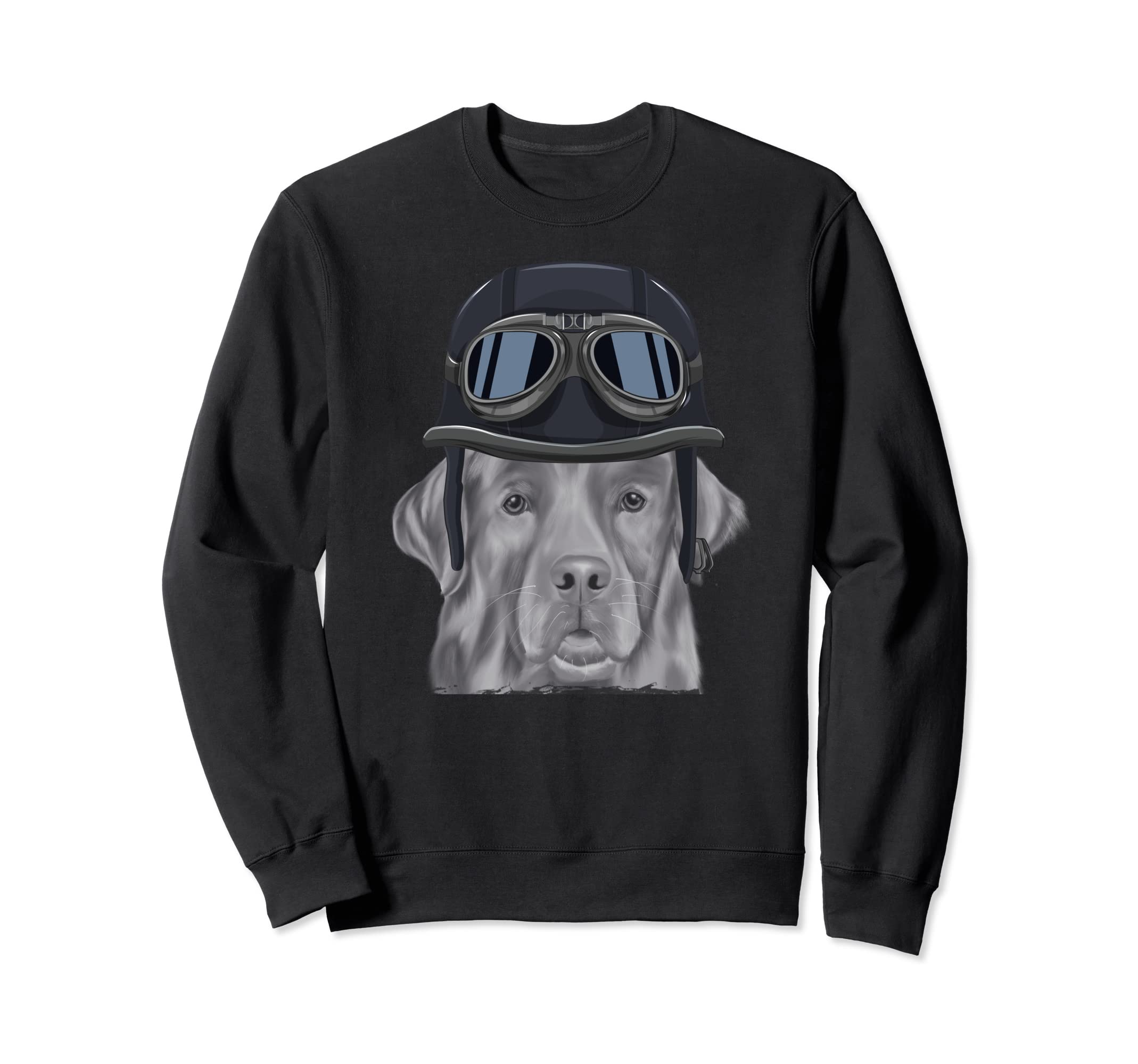 Golden Retriever Wearing Sweatshirt - Casual Everyday Wear for Adults - T-Shirt, Sweatshirt, Hoodie