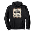Free Spirit Wild Heart Western Hoodie - Streetwear Style for Adults - T-Shirt, Sweatshirt, Hoodie