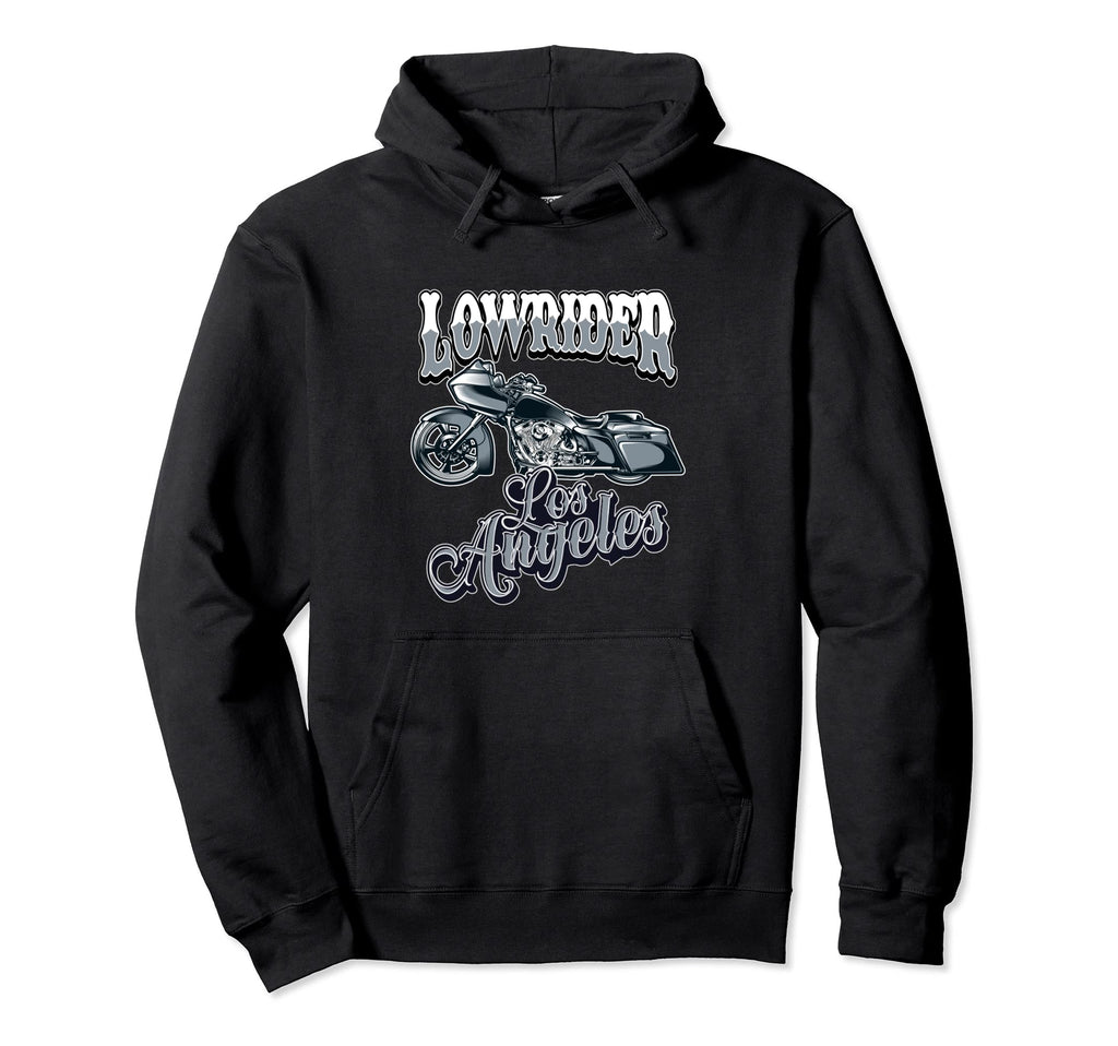 Bagger Chicano Motorcycle Los Angeles Hoodie - Streetwear Style Men Women - T-Shirt, Sweatshirt, Hoodie
