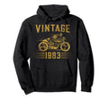 1983 Biker Motorcycle Hoodie - Fun Novelty Design Unisex - T-Shirt, Sweatshirt, Hoodie