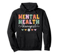 Boho Mental Health Therapist Mental Hoodie - Novelty Apparel for Adults - T-Shirt, Sweatshirt, Hoodie