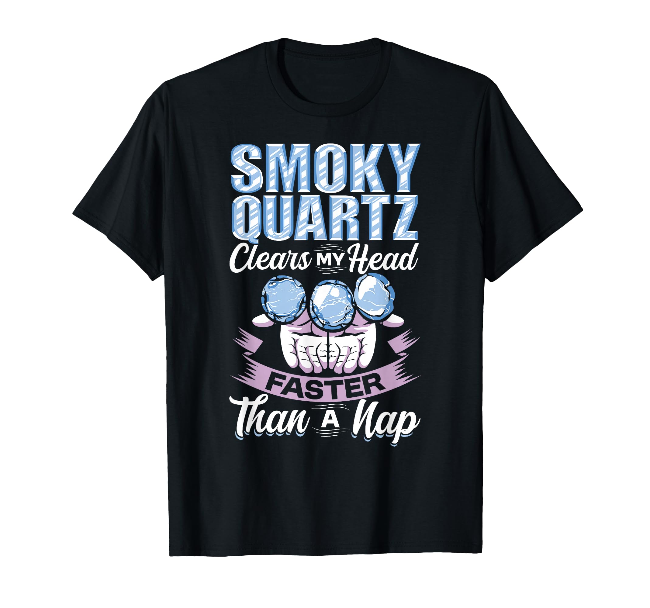 Crystal Healing Smoky Quartz T-Shirt - Casual Everyday Wear for Adults - T-Shirt, Sweatshirt, Hoodie