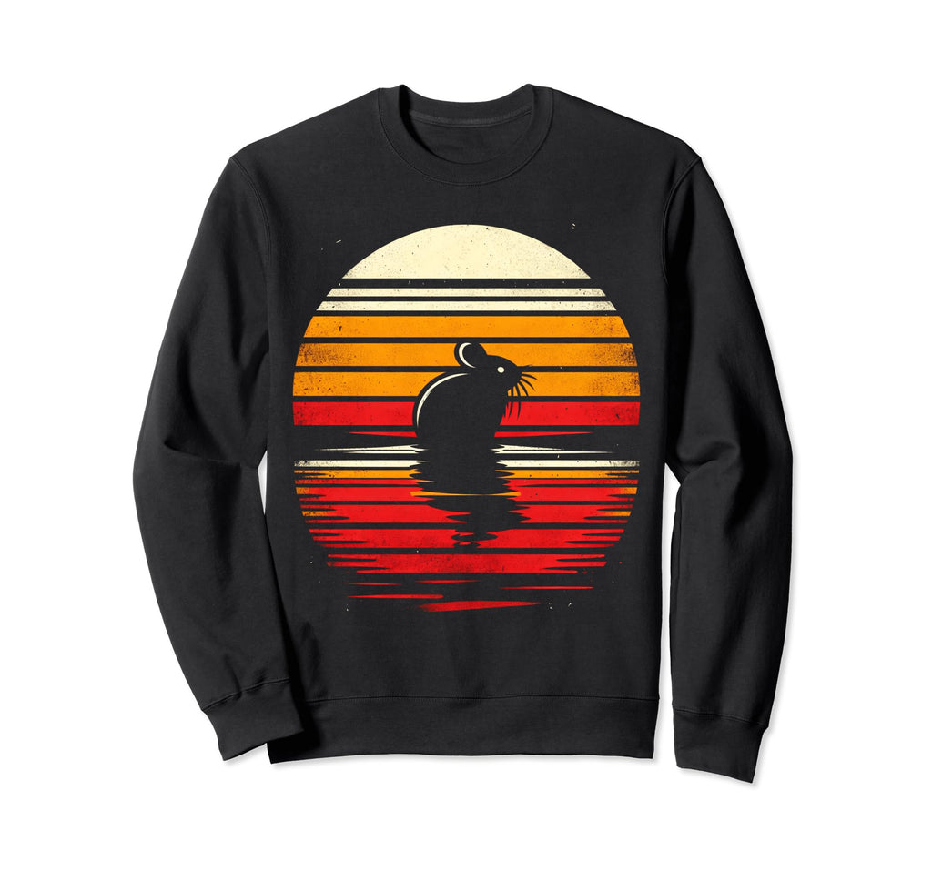 Pika Sunset Safari 70S Sweatshirt - Novelty Apparel Men Women - T-Shirt, Sweatshirt, Hoodie