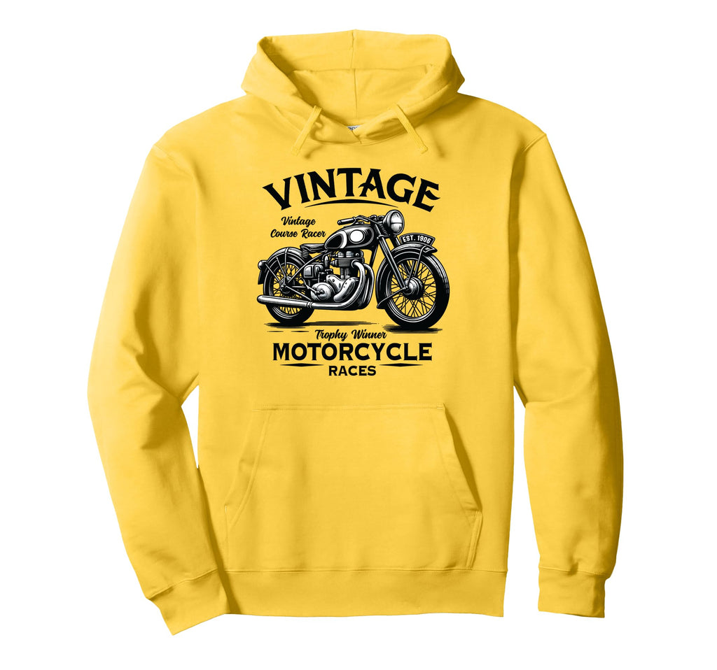 Motorcycle Racing Enthusiast Biker Hoodie - Custom Art Print for Adults - T-Shirt, Sweatshirt, Hoodie