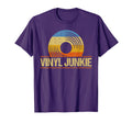 Funny Vinyl Junkie Record Collector T-Shirt - Unique Graphic Men Women - T-Shirt, Sweatshirt, Hoodie