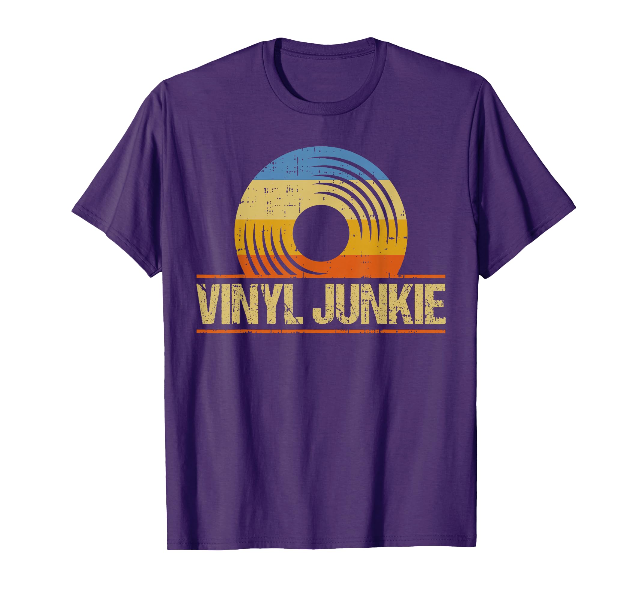 Funny Vinyl Junkie Record Collector T-Shirt - Unique Graphic Men Women - T-Shirt, Sweatshirt, Hoodie