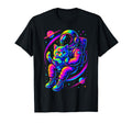 Vaporwave Astronaut Cat Space Synthwave T-Shirt - Graphic Print for Adults - T-Shirt, Sweatshirt, Hoodie