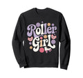 Roller Skater 80S Roller Skates 70S Sweatshirt - Aesthetic Graphic Unisex - T-Shirt, Sweatshirt, Hoodie
