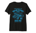 Speed Shop Hotrod Car Distressed T-Shirt - Casual Everyday Wear Men Women - T-Shirt, Sweatshirt, Hoodie